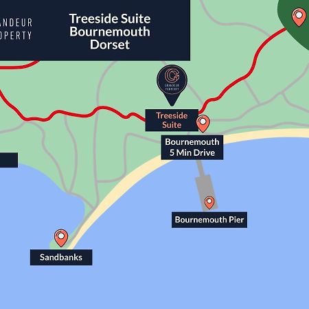 Treeside Suite By Grandeur Property بورنماوث المظهر الخارجي الصورة